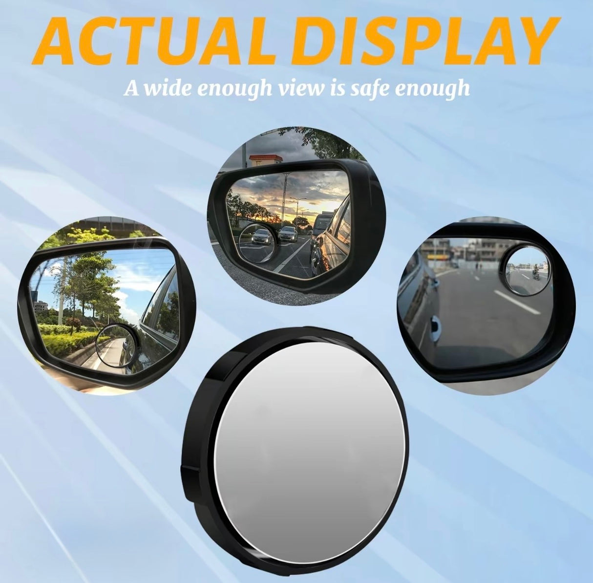 SafeAngle 360 Car Mirror