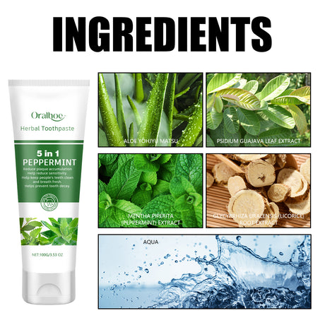 Aloe Whitening Toothpaste Cleans Mouth, Removes Odor, Freshens Breath, Removes Stains, Brighens Teeth And Beautifies Teeth - V.I.P Digital Presence