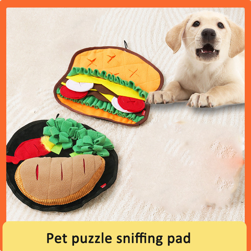 Dog sniffing mat hidden food sniffing blanket pet toy - V.I.P Digital Presence