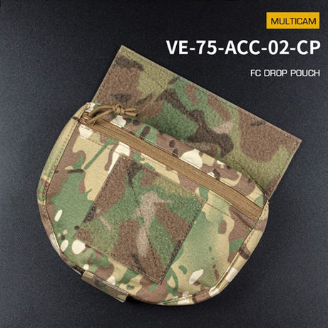 Tactical Hunting Vest with Drop Pouch, for Airsoft & CS, Outdoor Sports - V.I.P Digital Presence
