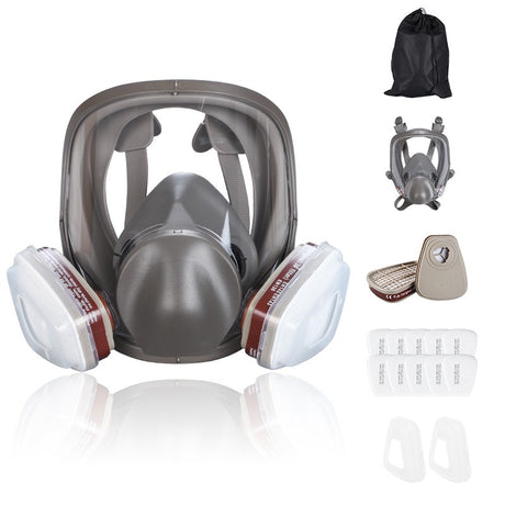 Gas mask spray painting dust chemical pesticide decoration polishing fire protection 6800 same type gas mask - V.I.P Digital Presence