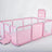 Children's fence baby basketball fence safety stainless steel playpen children's ball pit baby indoor playground baby park fence - V.I.P Digital Presence