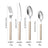 French Rivet ABS Handle Hotel Western Tableware Steak Knife Butter Knife Set - V.I.P Digital Presence