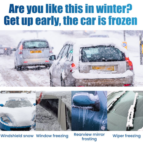 Melting Snow Remover Quick Melting Snow Remover For Car Glass In Winter Front Windshield And Window Snow Preventer - V.I.P Digital Presence