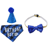 Pet Birthday Set  Triangle Scarf Hat Pet Party Decoration Styling Outdoor Creative - V.I.P Digital Presence