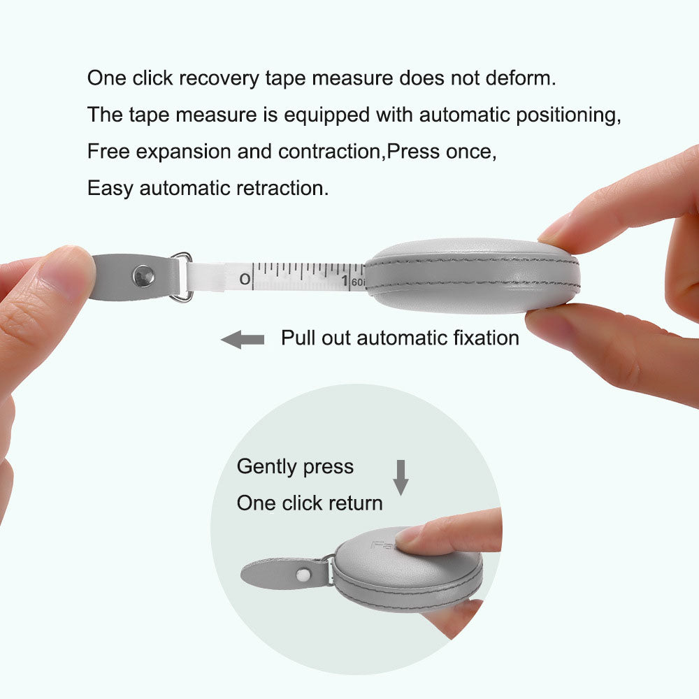 FaSoLa cute portable measuring tape measure PU soft leather - V.I.P Digital Presence
