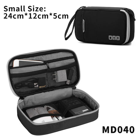 Travel - essential Cable Organizer Bag: A Compact Storage Solution for Charging Cords, Chargers, and Accessories. - V.I.P Digital Presence