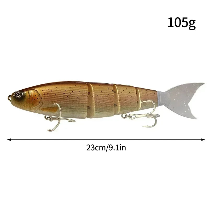 Swimbait Balam 23cm Lure Madness Giant Bait Balam Lure for Big Bait Bass Catfish Hard Lures Giant Baits Big Pike Jointed Lures - V.I.P Digital Presence