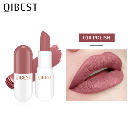 QIBEST Mini Capsule Lipstick Velvet Matte Lipstick Long Lasting Waterproof Pill Lipstick - V.I.P Digital Presence