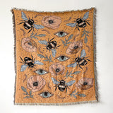 Manta de playa con diseño de ojo malvado, toalla de moda, tapete para acampar, tapete para picnic, manta para sofá de casa con diseño de ojo de demonio, manta para acampar, tienda de campaña, decoración para exteriores