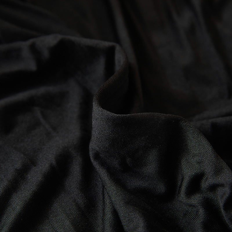 Elastic solid color semi-circular sofa cover, internet cafe, sand caf é, hotel leisure booth, all inclusive, single sofa chair cover - V.I.P Digital Presence