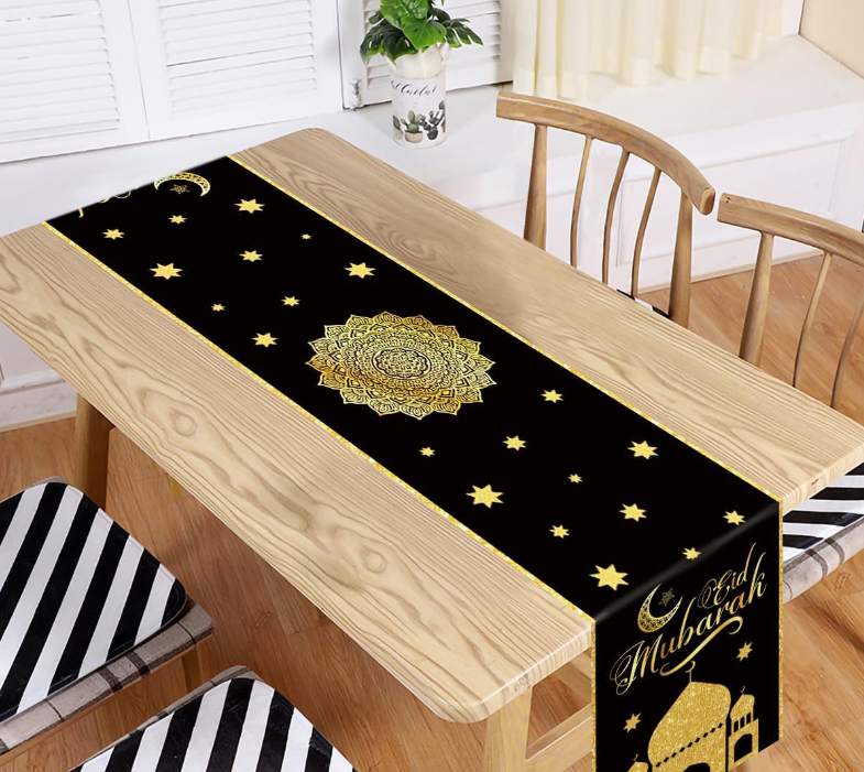 Printed Moon Castle House Tablecloth Home Decoration Party Festival Atmosphere Table Flag - V.I.P Digital Presence
