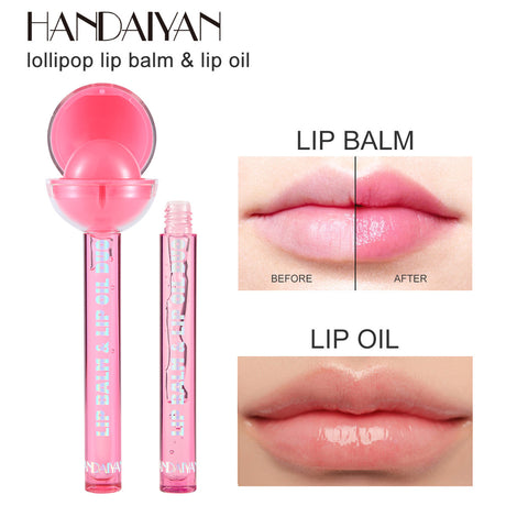HANDAIYAN Dual-Use Lollipop Color-Changing Lipstick Lipstick Lip Oil Lip Gloss Lipstick - V.I.P Digital Presence