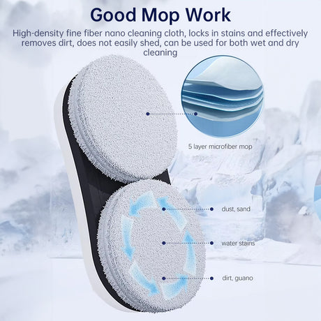 5600Pa Smart Window Cleaning Robot   Auto-Guided, Remote-Controlled Glass Cleaner for Home Use - V.I.P Digital Presence