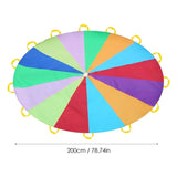 Parachute Toys For Kids Giant Parachute For Kids Equipment For Elementary School Gymnastics Equipment Outdoor Games For Kids - V.I.P Digital Presence