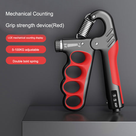 Adjustable Grip Strength Gauge Counting Type Spring Grip Strength Gauge Handshake Holder - V.I.P Digital Presence