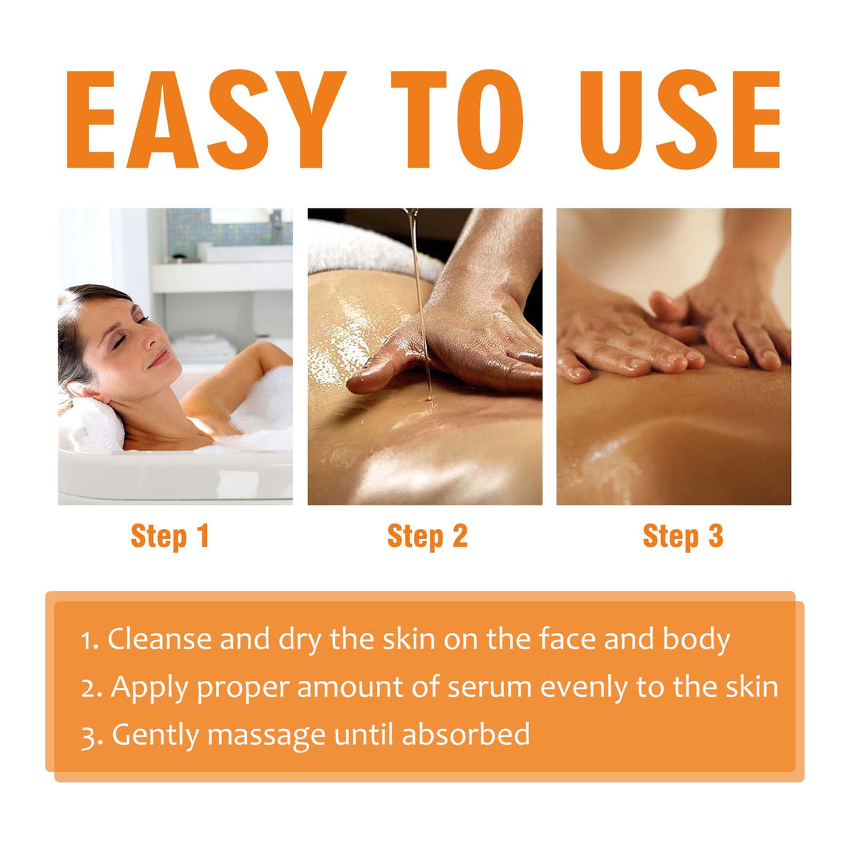 Vitamim C Face Body Serum, Repair Nourish Skin Filling Water Carry Bright Tight Anti-Wrinkle Fine Lines - V.I.P Digital Presence