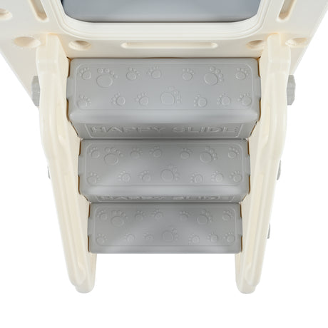 9-1 Toddler Slide Set,Kids Slide for Toddlers Ages 1+, Basketball Hoop, Tunnel and Storage Space, Pirate Ship Themed Slide - V.I.P Digital Presence