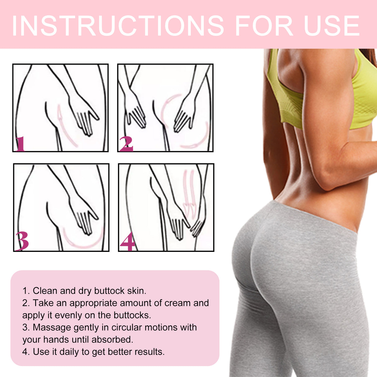 Plumpy Up Cream, Massage Firming Moisturizing Beautiful Buttock Cream - V.I.P Digital Presence