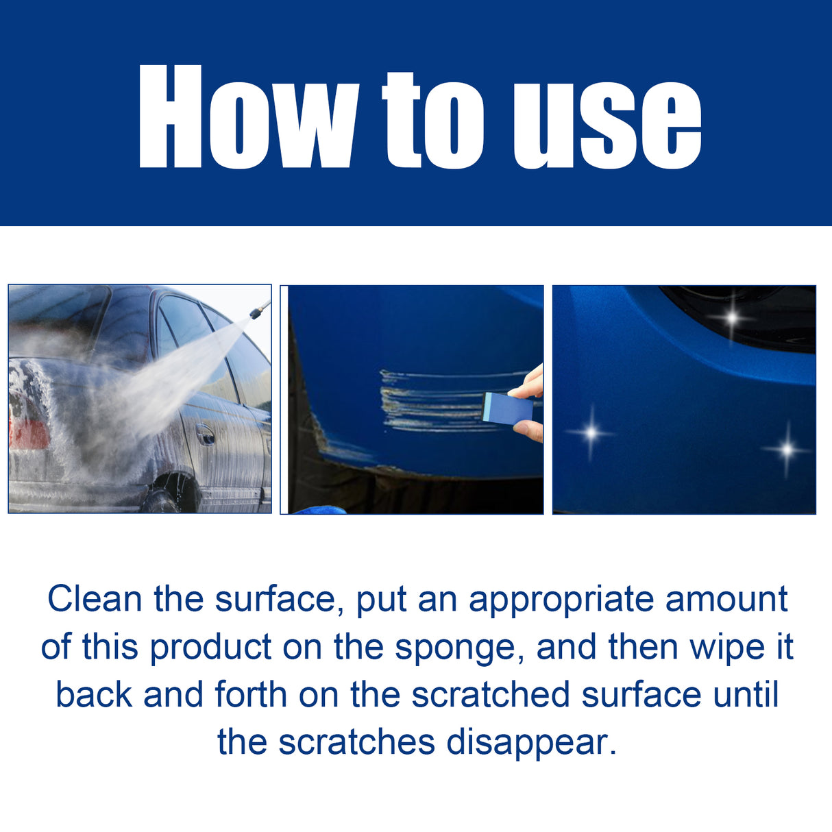 Car Scratch Repair Cream, Paint Scratch Scratch Repair Paint Refinish Polishing Maintenance Coating Paste - V.I.P Digital Presence