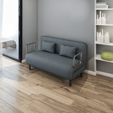 55″ Convertible Chair Bed Tri-Fold Sofa Bed with Adjustable Backrest & Pillow - V.I.P Digital Presence