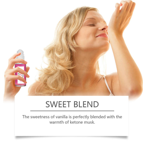 Peach Pink Ball Perfume, Small Fresh Roller Perfume Fresh Light Fruit Peach Ball Perfume - V.I.P Digital Presence