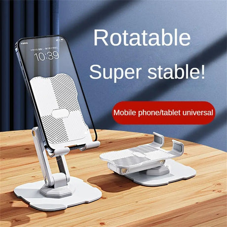 Mobile desktop stand rotatable foldable TV series tablet phone stand - V.I.P Digital Presence