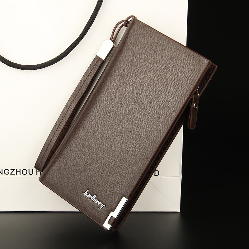 Baellerry Men's Long Wallet Multi-Functional Zipper Handbag Oumei Men's Handbag - V.I.P Digital Presence