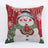 Christmas Pillow Cover (without core) Woven Cartoon Elk Snowman European and American Festival Cushion Sofa - V.I.P Digital Presence