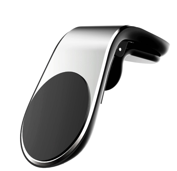 Magnetic Car Phone Holder L Shape Air Vent Mount Stand in Car GPS Mobile Phone Holder For iPhone X Samsung S9 Xiaomi - V.I.P Digital Presence