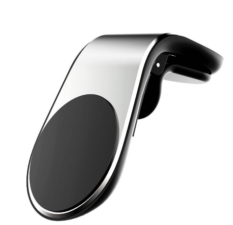 Magnetic Car Phone Holder L Shape Air Vent Mount Stand in Car GPS Mobile Phone Holder For iPhone X Samsung S9 Xiaomi - V.I.P Digital Presence