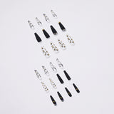 Butterfly Wearing Leopard-Print Nail Piece Scrub Manicure Wearing Nail Patch With Drill Nail Patch - V.I.P Digital Presence