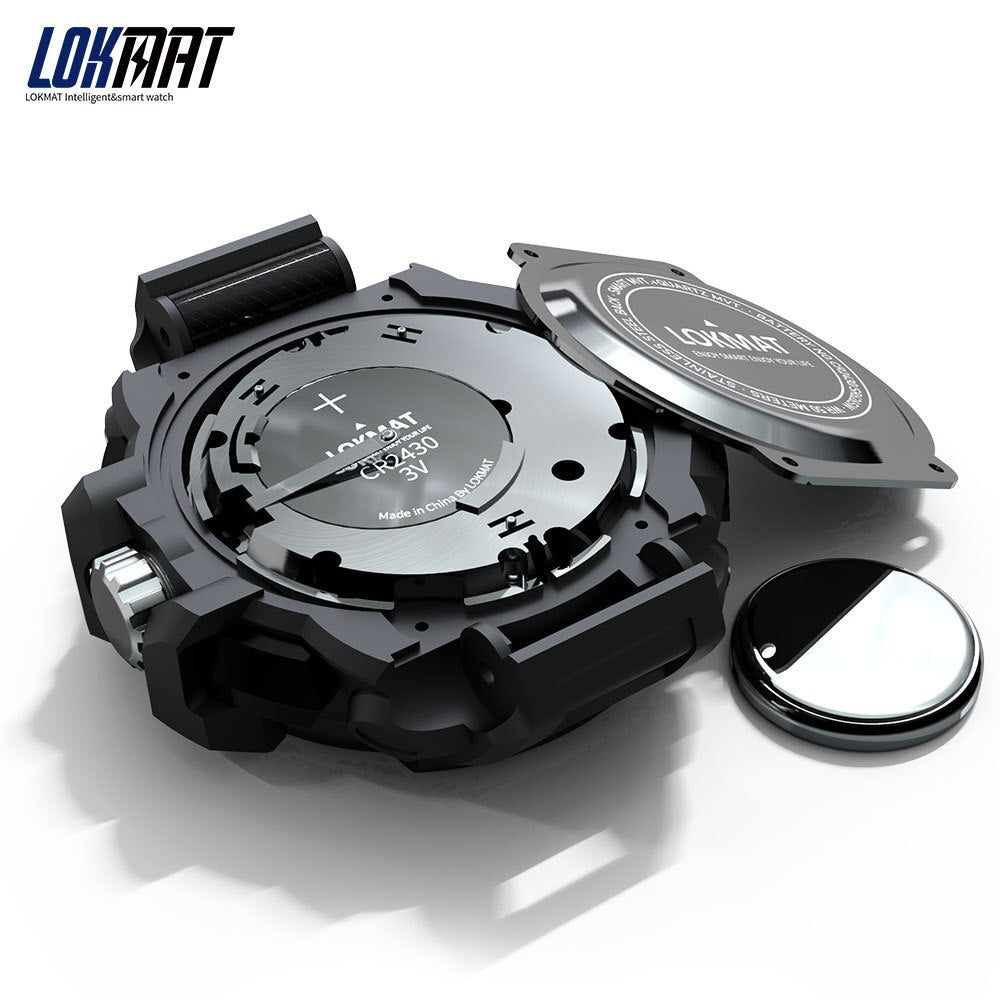 Reloj inteligente deportivo LOKMAT profesional, resistente al agua hasta 5 ATM, con Bluetooth, recordatorio de llamadas, reloj digital para hombre, compatible con iOS y Android. 