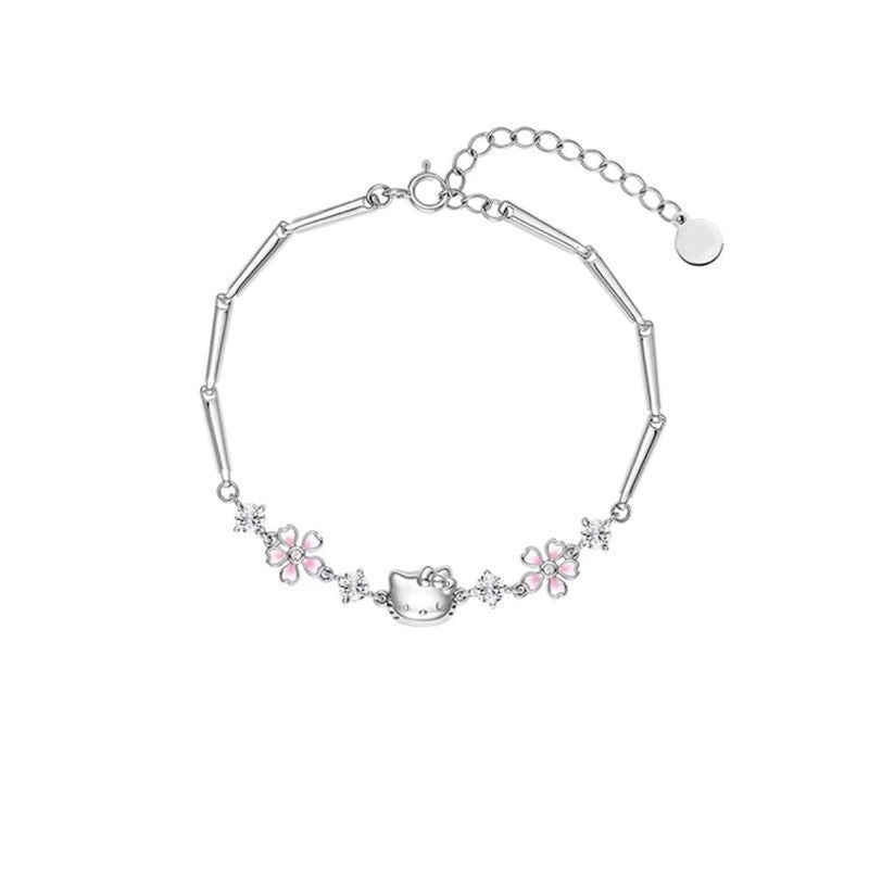 Sakura Hello Kitty Bracelet Women's HelloKitty Simple and Versatile Flower - V.I.P Digital Presence