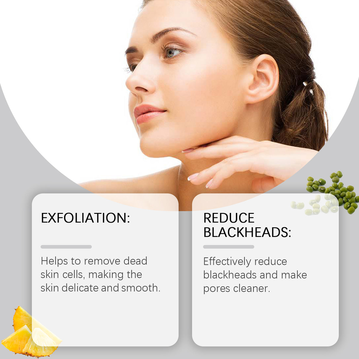 Cleansing Flour Gently Cleanses Face, Moisturizes And Hydrates Skin, Refreshing And Non-Greasy Cleansing Flour