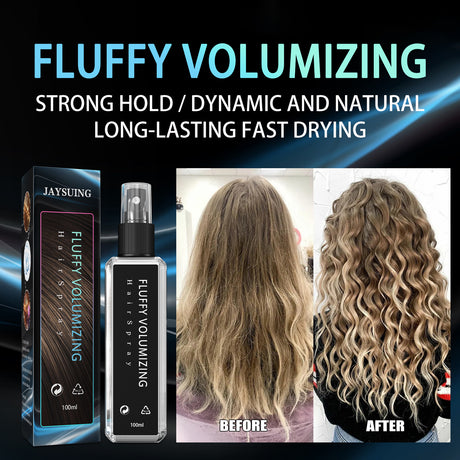 Hair Styling Spray Moisturizing Styling Fragrance Lasting Curly Hair Styling Dry Gel Hairspray Hair Fluffy Gel Water 100ml - V.I.P Digital Presence