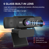 1080P high-definition computer camera with 360 degree rotatable video conferencing and live streaming of online courses - V.I.P Digital Presence