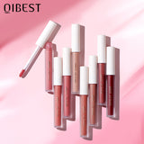 QIBEST Velvet Matte Lip Gloss Matte Moisturizing Non-Stick Lip Glaze Non-Fading Lip Gloss - V.I.P Digital Presence