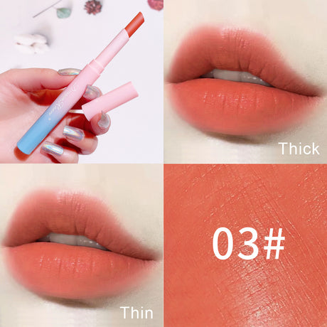Makeup Automatic Rotating Lipstick Pen Matte Matte Lipstick Pen Not Easy to Decolorize Affordable Beauty Makeup - V.I.P Digital Presence