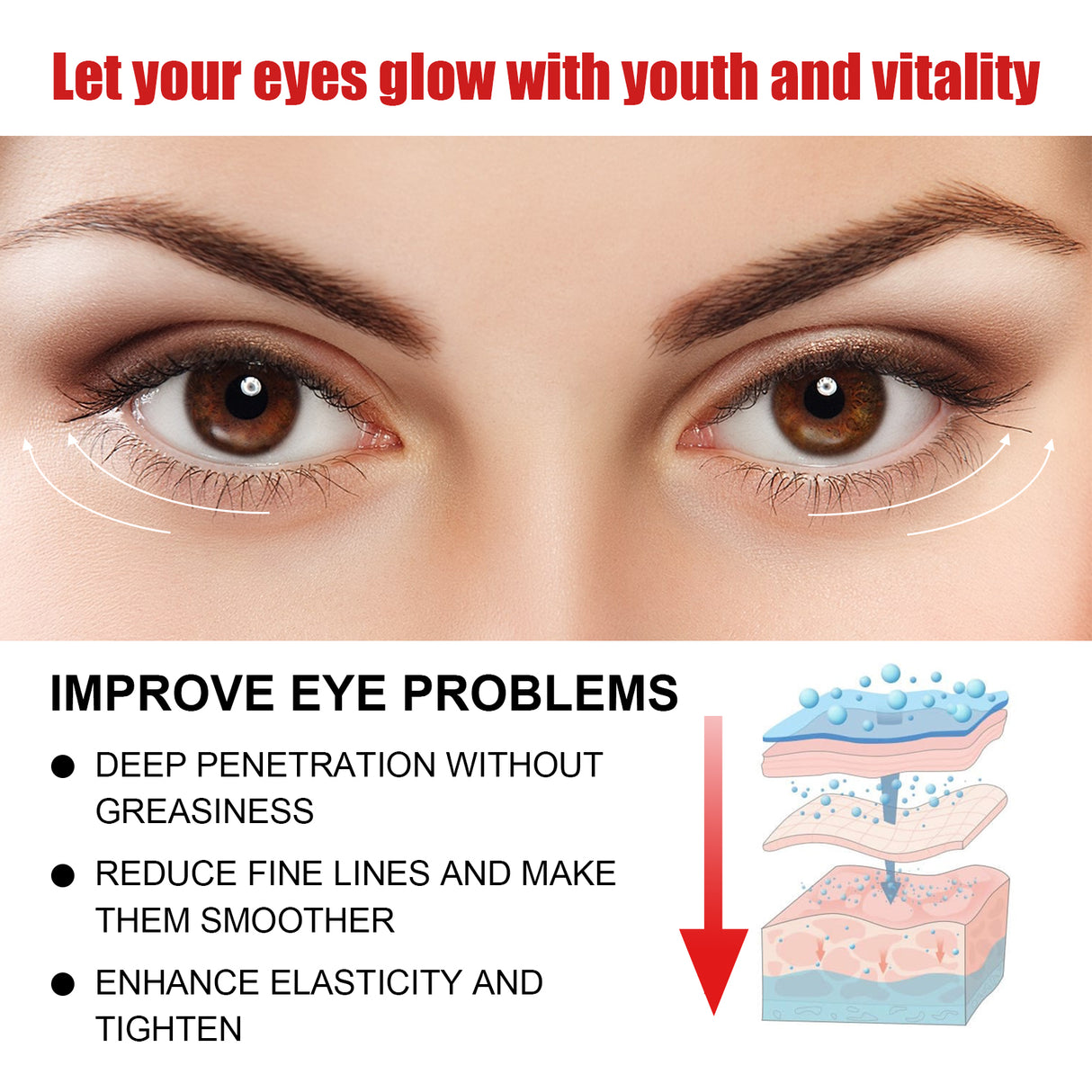 Nourishing And Moisturizing Eye Cream Keeps The Skin Around The Eyes Soft And Moisturized With A Gentle Daily Eye Cream - V.I.P Digital Presence