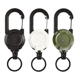 New Outdoor Automatic Retractable Wire Rope Luya Anti-theft Tactical Keychain Telescopic Keychain Retractable Hook Tool - V.I.P Digital Presence