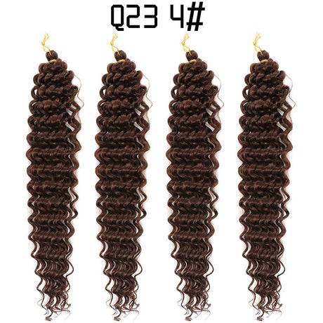 African crochet hair wig Deep Wave hair Latin American curly braided hair fluffy - V.I.P Digital Presence