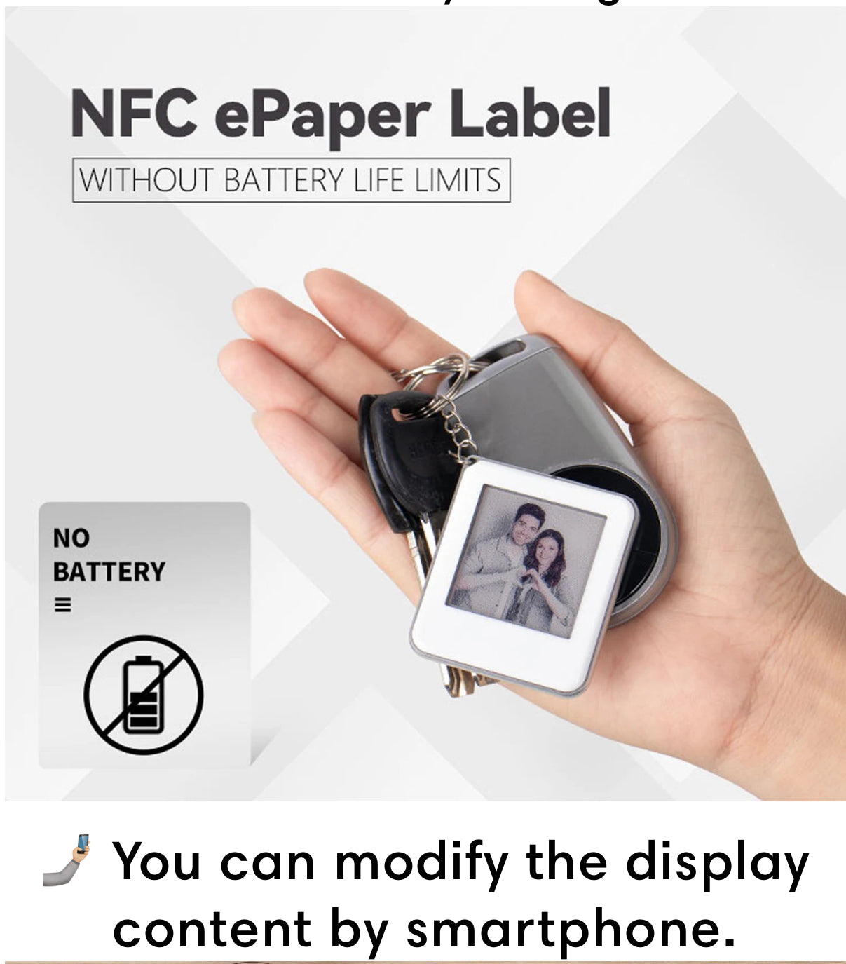 InkWave NFC Keychain