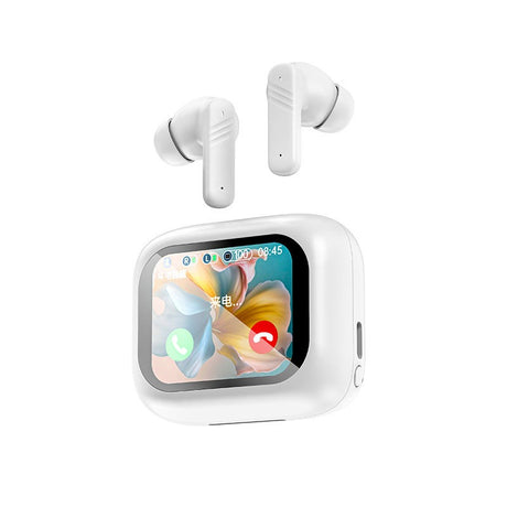 Full color touch screen ANC+ENC dual noise reduction Bluetooth earphones in ear multifunctional new wireless earphones - V.I.P Digital Presence