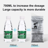 4 bolsas de orina de emergencia para exteriores, 700 ml, fáciles de transportar, mini inodoros móviles de viaje para bebés, mujeres y hombres. 