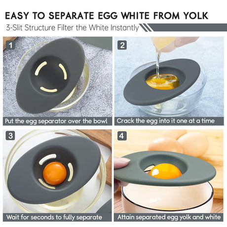 Food grade egg white separator egg filter kitchen baking tool - V.I.P Digital Presence