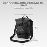 Motorcycle bumper bag outside the multifunctional large capacity Mount Brigade storage bag convenient waterproof riding bag - V.I.P Digital Presence