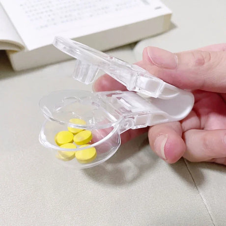 Medication dispenser household small tool press dispensing clip portable dispensing device - V.I.P Digital Presence