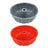 10-inch Non-Stick Silicone Bundt Pan - Multipurpose Baking Mold for Cakes, Jello & Gelatin - V.I.P Digital Presence