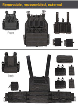 Outdoor Quick Dismantling Tactical Vest Outdoor Equipment 6094 Tactical Vest CS Training Equipment - V.I.P Digital Presence